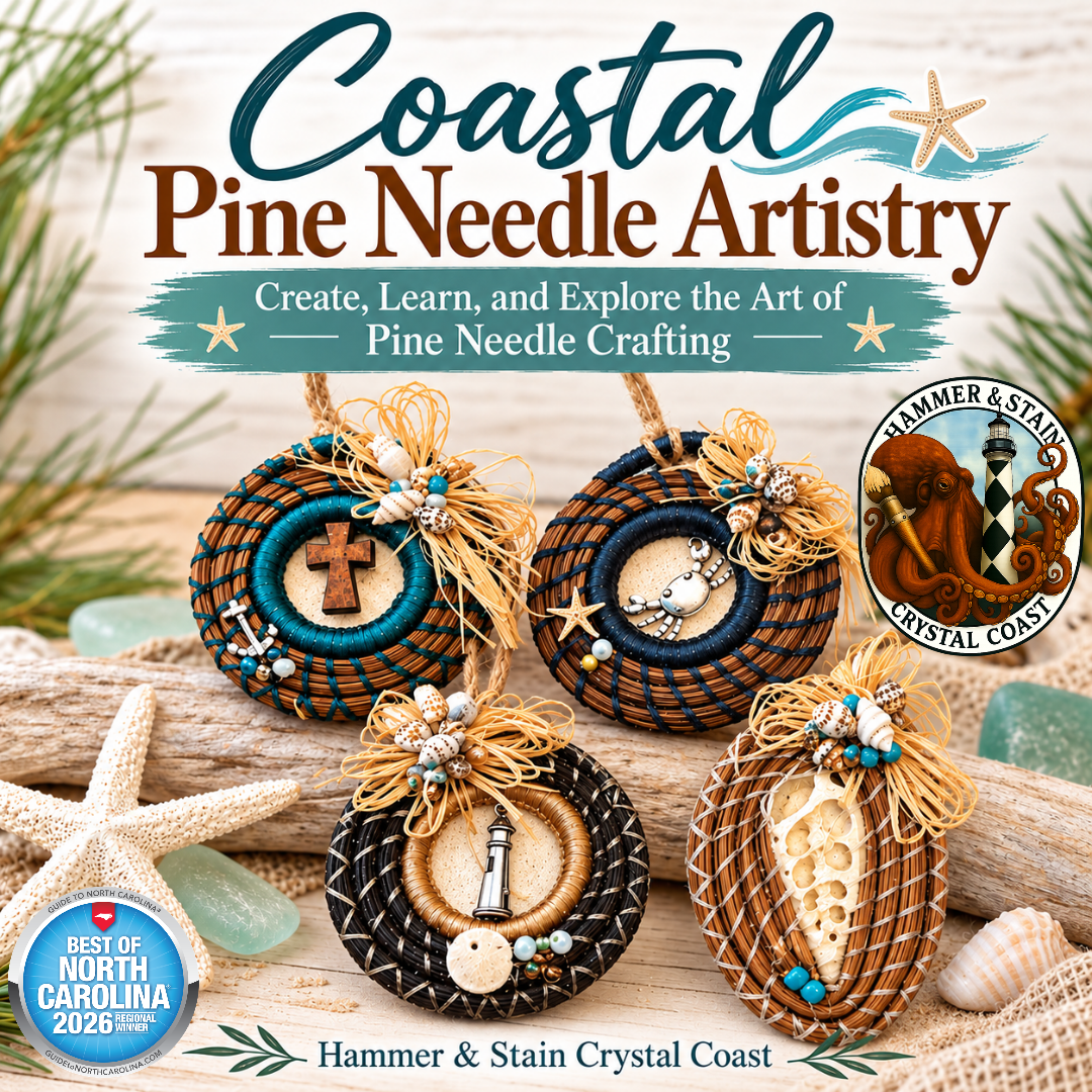 11/15/2026 - Sunday (1pm) - Pine Needle Artistry - Ornaments/Car Charms