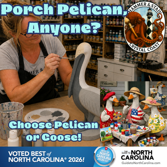 06/06/2026 (Saturday) - Porch Pelican or Goose: Paint, Style & Bingo 2PM