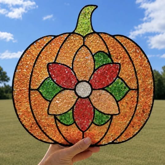 09/04/26 - Friday (2PM) Fall Resin & Crushed Glass Suncatchers