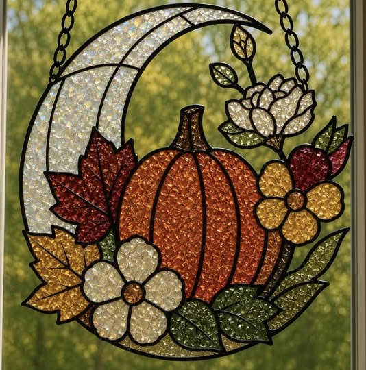 09/04/26 - Friday (2PM) Fall Resin & Crushed Glass Suncatchers