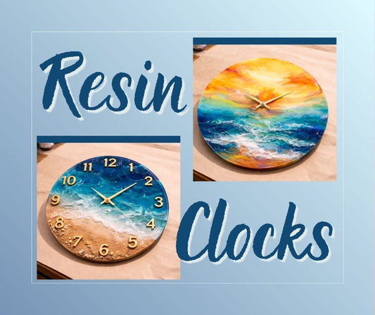 10/16/2026 (6PM) - Resin Clocks