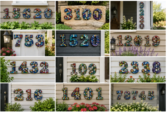09/19/2026 (Saturday) 2PM - Mosaic House Numbers