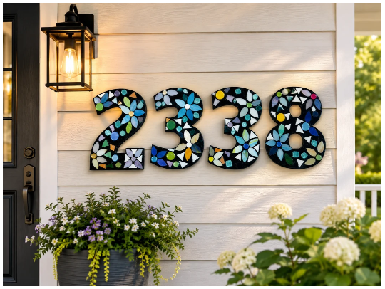 09/19/2026 (Saturday) 2PM - Mosaic House Numbers