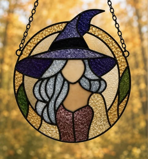 09/04/26 - Friday (2PM) Fall Resin & Crushed Glass Suncatchers