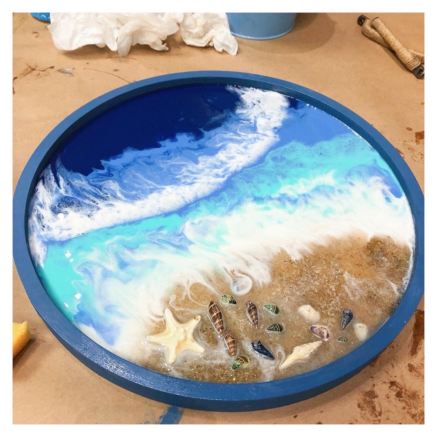 06/07/2025 Your Choice Resin Pour - Charcuterie Boards, Surf Boards & More Saturday at 6M