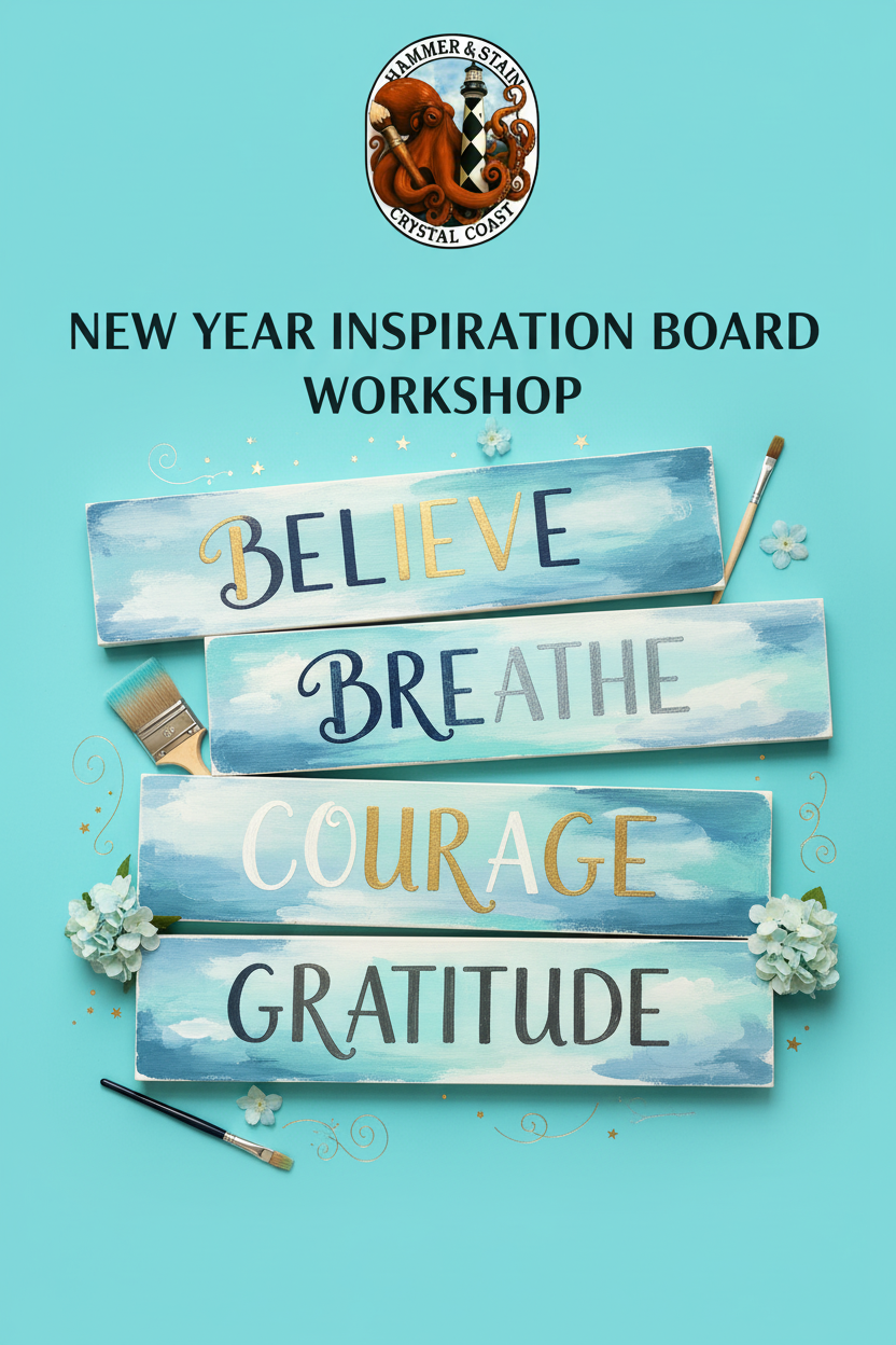 01/23/2026 Word of the Year Inspiration Board Workshop at 2PM