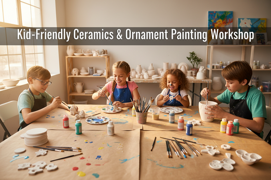 12/06/25 Kid-Friendly Ceramics & Ornament Painting Workshop 2PM